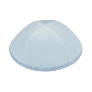 Kippa en velours brodé personnalisée <span class=keywords><strong>DLS</strong></span> Fashion – Calotte juive douce de qualité supérieure pour la prière en synagoge, Bar Mitzvah, ou cadeau quotidien - Product Image 4
