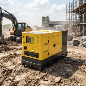 Générateur Yumei à démarrage automatique, alternateur 1800 tr/min 50/60Hz, haute efficacité 99%, générateur de secours silencieux, triphasé 4 YM-power Lon - Product Image 3