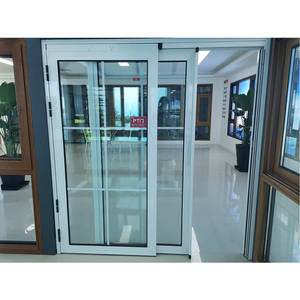 Puerta corredera de diseño simple, <span class=keywords><strong>precio</strong></span> de fabricante, PVC/UPVC, con vidrio templado - Product Image 6
