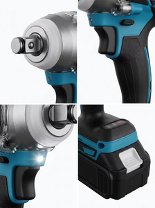 Llave de <span class=keywords><strong>Impacto</strong></span> Eléctrica Inalámbrica de Litio con Enchufe Cuadrado de <span class=keywords><strong>1</strong></span>/<span class=keywords><strong>2</strong></span> Pulgada, de Alto Torque, para Industria Pesada - Product Image 3