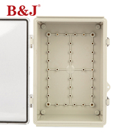 Boîtier de jonction électrique en plastique ABS transparent B&J Supply 190*280*130 mm, étanche IP68, avec couvercle, option UL 94 V-0