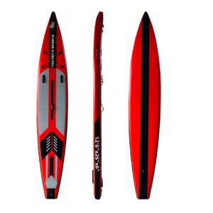 Tabla de <span class=keywords><strong>Paddle</strong></span> <span class=keywords><strong>Surf</strong></span> Inflable de PVC de 12'6'' con Tecnología Drop Stitch, Ligera, Resistente, Color Personalizado, Alta Rigidez, Ideal para <span class=keywords><strong>Surf</strong></span> - Product Image 1