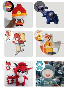 Özelleştirilebilir OEM/ODM Fabrika Kaynaklı Ücretsiz Tasarım Modifikasyonlu Buda Bebek Lotus Tahtı Peluş Kolye Oyuncak Kültürel Toplu Hediye İçin - Product Image 5