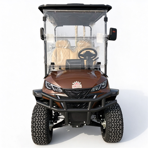 Voiture électrique tout-terrain à batterie au lithium 2025, nouveau véhicule énergétique, buggy de golf surélevé, 6 places, 4 roues, frein à tambour hydraulique, phare LED - Product Image 1