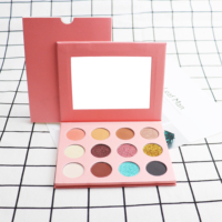 Palette de fard à paupières bricolage sans cruauté paquet de palette de fard à paupières personnalisé de marque privée palette de fard à paupières personnalisée.