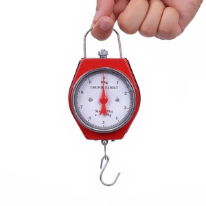 Draagbare Mini Hangende Weegschaal voor Zakken 10kg/50g Mechanische Vintage Veerweegschaal G26-69 - Product Image 1