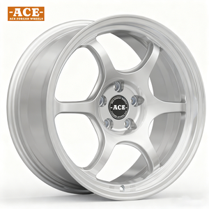 1 pièce Jantes forgées sur mesure 20 <span class=keywords><strong>pouces</strong></span> 5x108 5x110 avec enjoliveurs flottants brossés transparents pour voiture <span class=keywords><strong>de</strong></span> tourisme - Product Image 4