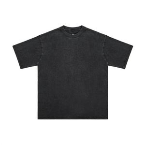 เสื้อยืดแขนสั้นผู้ชายสไตล์วินเทจ ผ้าฝ้าย 100% หนัก 250 กรัม ระบายอากาศได้ดี รุ่นใหม่ล่าสุด - Product Image 4