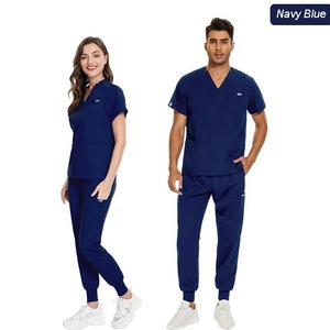 Wholesale Medical Scrubs Uniforms Sets for Women Nursing Uniforms <strong>Custom</strong> <strong>Logo</strong> <strong>Surgical</strong> Scrubs Hospital Doctor Uniform - Product Image 1