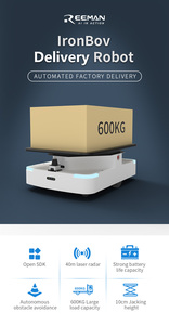 Base mobile AMR AGV Reeman Professional 600 kg avec SDK ouvert pour la manutention industrielle des matériaux - Product Image 2