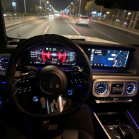 Kit de mise à niveau de la console centrale pour Mercedes-Benz Classe G W463, nouveau style OE, panneau de climatisation et interrupteur de commande tactile