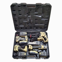 Vente directe d'usine, outils électriques multifonctions sans fil 21V, perceuse électrique, kit de perceuse, clé à chocs, ensemble d'outils FengBao 4 en 1