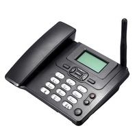 China Goedkoopste Prijs Gsm Vaste Draadloze Telefoon Met Fm Radio En Draadloze Sim Kaart Telefoon Met Wekker Sms Functie Fabriek