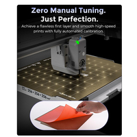 Printer 3D FDM Multi Material Flashforge Creator 5 dengan 4 Toolhead Kecepatan Tinggi 600mm/s