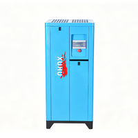 Compresseur d'air industriel portable à vis avec réservoir 4KW-11KW 5.5HP-15HP 220V/380V Refroidi par air Économe en énergie Silencieux pour peinture automatique par pulvérisation