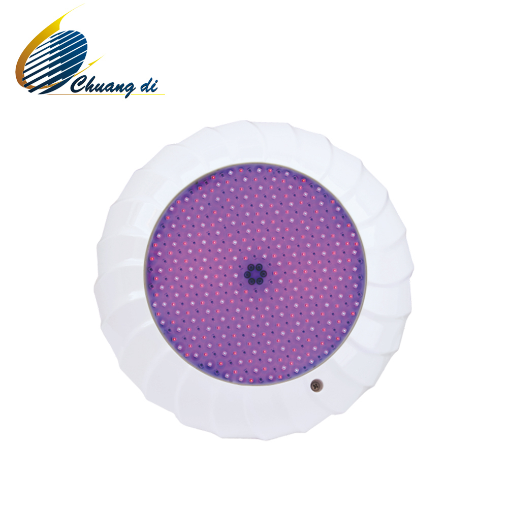 Durable Plastic Wall Mounted AC 12V 35W RGB Color Changing LED Underwater Pool Lights for Swimming Pool