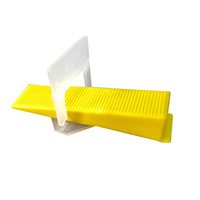 Clips et cales de nivellement pour carrelage, pour la pose de carreaux de céramique et de porcelaine, entretoises d'installation murale, outils de construction pour l'alignement