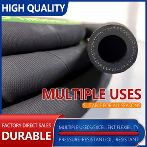 Bán Buôn Đen Nhiệm Vụ Linh Hoạt Dây Silicone Hose Bện Cao Su Dòng Nhiên Liệu Ống Ống Ống - Product Image 2