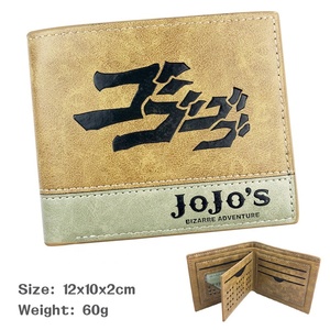 <span class=keywords><strong>JOJO</strong></span> กระเป๋าสตางค์หนังอนิเมะลายการ์ตูนอนิเมะ,กระเป๋าสตางค์ใบสั้นพร้อมช่องใส่บัตรของขวัญสำหรับทั้งผู้ชายและผู้หญิง - Product Image 5