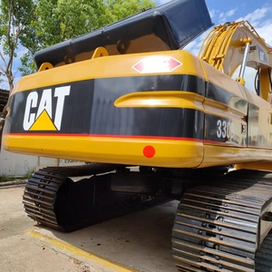 Excavatrice sur chenilles Caterpillar 330BL d'occasion, 21 tonnes, godet de 1 m, puissance de 107 kW, origine Corée, faible nombre d'heures de fonctionnement, en stock - Product Image 3