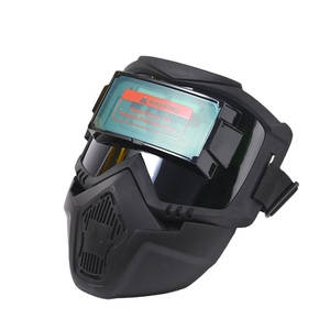 Casco <span class=keywords><strong>de</strong></span> Soldadura con Oscurecimiento Automático y Encendido/Apagado Automático, Máscara Facial <span class=keywords><strong>de</strong></span> Pulido Hecha <span class=keywords><strong>de</strong></span> Material PP para Protección en Soldadura - Product Image 6