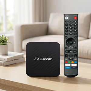 XS97 Smart <b>for</b> Set-top <b>Box</b> Best Quality Amlogic S905Y4 <b>Android</b> 14.0 5G Dual-band WiFi Quad Core 4K 4GB 32GB Streaming 12-Month - Product Image 1