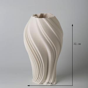 Nuovo Design nordico bianco moderno matrimonio porcellana <span class=keywords><strong>ceramica</strong></span> vaso di fiori <span class=keywords><strong>per</strong></span> la decorazione della casa - Product Image 5