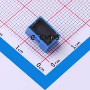 SMQS-02B-TP DIP Switch Switch ( Type: Flat Toggle, Raised Type )( Number of Switch Sections: 2 )( Lead Spacing: 2.54mm ) - Product Image 2