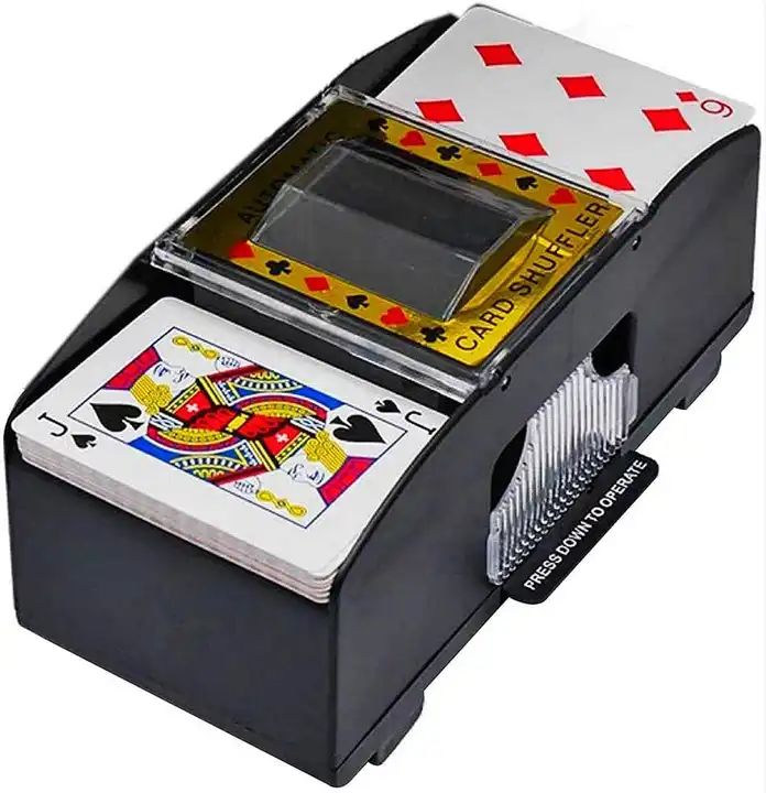 Wholesale Mélangeur en plastique professionnel avancé de casino à 2 ponts Mélangeur  de cartes à jouer Mélangeur de cartes de poker Machine automatique From  m.alibaba.com