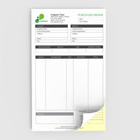 Carnet de factures et de reçus autocopiants personnalisé en gros pour usine, 2 feuillets, 50 sets, papier commercial, facture proforma imprimée