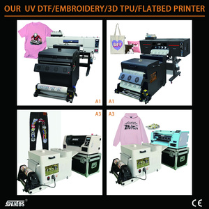 เครื่องพิมพ์ลายเสื้อแบบใช้ความร้อน รุ่นใหม่ล่าสุด โลโก้ Heatpress A3 แบบตั้งโต๊ะ สำหรับเสื้อ XP600 Dtf 30 ซม. เครื่องพิมพ์ขนาดเล็ก หัวพิมพ์ Xp600 Dtf - Product Image 2