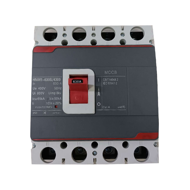 HNTI-DC 100A 125A 160A 250A 400A 630A 2P 3P 4P DC 500V 750V 1000v Moulded case Circuit Breaker Dc 1000v Mccb for Solar Panel USe