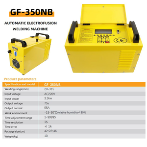 <span class=keywords><strong>เครื่อง</strong></span><span class=keywords><strong>เชื่อม</strong></span><span class=keywords><strong>ท่อ</strong></span>พีอีแบบอัตโนมัติเต็มรูปแบบ GF 350NB ขนาด 20-315 มม. สำหรับงานเชื่อมและอุปกรณ์บัดกรี - Product Image 4