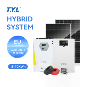 T.y.l nhà lưới điện năng lượng mặt trời hệ thống 3-10kw 6.2kW biến tần 220VAC LiFePO4 pin Lithium ion 5-10kwh MPPT Bộ điều khiển hoàn chỉnh Kit - Product Image 1