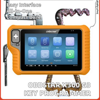 OBDSTAR X300 Classic G3 Car Locksmith Tool Key Programmer for Cars HD E-Cars Motorcycles Jet Skis with 2 Years Update