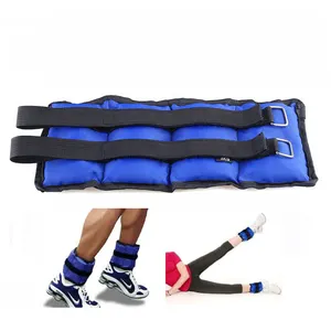 CHENGMO SPORTS venda quente 4kg ajustável tornozelo pesos sandbags fitness impermeável suporte tornozelo peso sandbag sacos de treino