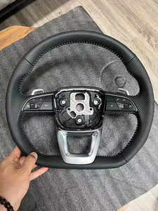 Volante Deportivo de Cuero Perforado Completo para Audi A6 S6 A7 S7 C7 C7.5 C8 2012-2025, Estilo RS - Product Image 5