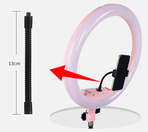 <span class=keywords><strong>Amazon</strong></span> Venta caliente 18 pulgadas círculo Selfie Led anillo de luz con soporte - Product Image 6