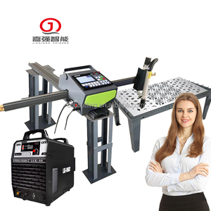 Máy cắt CNC hai mục đích để cắt Hàn hỗ trợ bản vẽ CAD & nhập định dạng TXT được trang bị bơm động cơ bước - Product Image 1