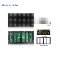 Muestra Gratuita de Pantalla LED P10 Amarilla para Exteriores, Resistente al Agua IP65, Módulo DIP32*16cm con HDR10 y Garantía de 5 Años para TV Qiang