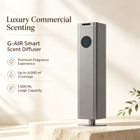 Diffuseur de parfum d'air électrique intelligent, vente en gros, 4000 m3, 1,5 l, huile parfumée, diffuseur sans eau, diffuseur d'aromathérapie