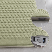 Matelas Gonflable Pliable et Portable avec Pompe Électrique Intégrée pour le Camping et la Maison