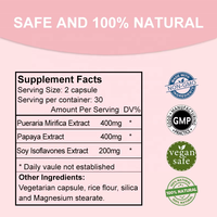 Gummies pour la poitrine à marque privée, extrait de Maca et de Fenugrec, supplément végétalien pour le rehaussement des hanches et l'agrandissement des fesses, OEM pour adultes