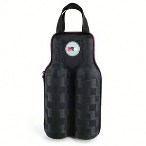 กระเป๋าใส่แก้วไวน์สีแดงกันกระแทก ทนทานต่อการสึกหรอ พร้อมกล่องแข็งสำหรับเป็นของขวัญ - Product Image 1