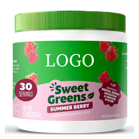 Gummies aux herbes superalimentaires pour améliorer l'immunité, supplément vitaminique, 2 unités, 60/90/120 unités, emballage en bouteille de marque OEM, durée de conservation de 24 mois