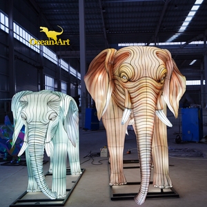 Linterna Festival hecho a mano impermeable colorido Animal linternas para parque temático zoológico - Product Image 4