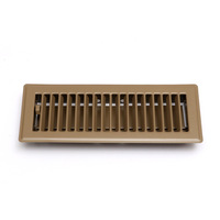 Grille de ventilation en fer de haute qualité avec persiennes intégrées 3*10, revêtement poudré, pour armoire de villa, couvercle de ventilation multicolore