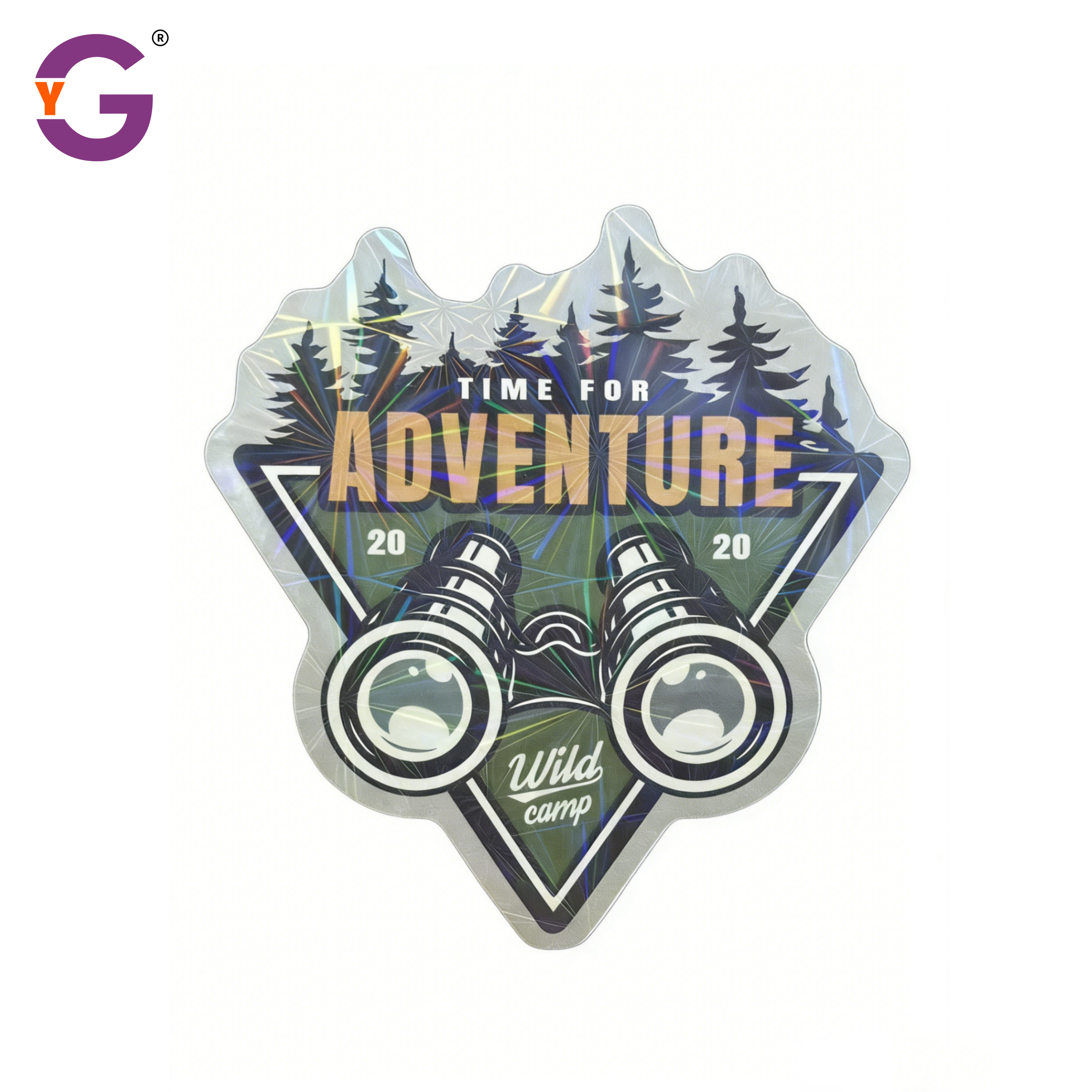 Film holographique croisé