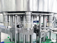 Ligne de production automatique complète de remplissage de bouteilles d'eau minérale 2500-3000 BPH pour usine de traitement de l'eau