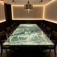 Dalle de quartzite vert dragon naturel de luxe du Brésil moderne pour îlot de cuisine, comptoir, lavabo de salle de bain, escalier, table à manger